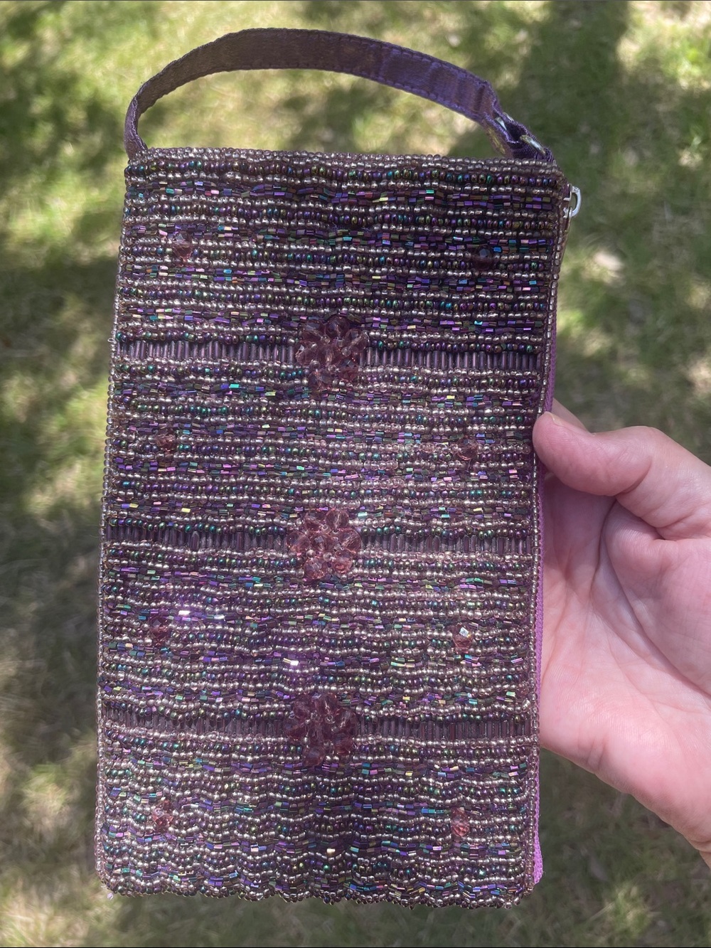 Bamboo Trading Co Beaded Club Bag